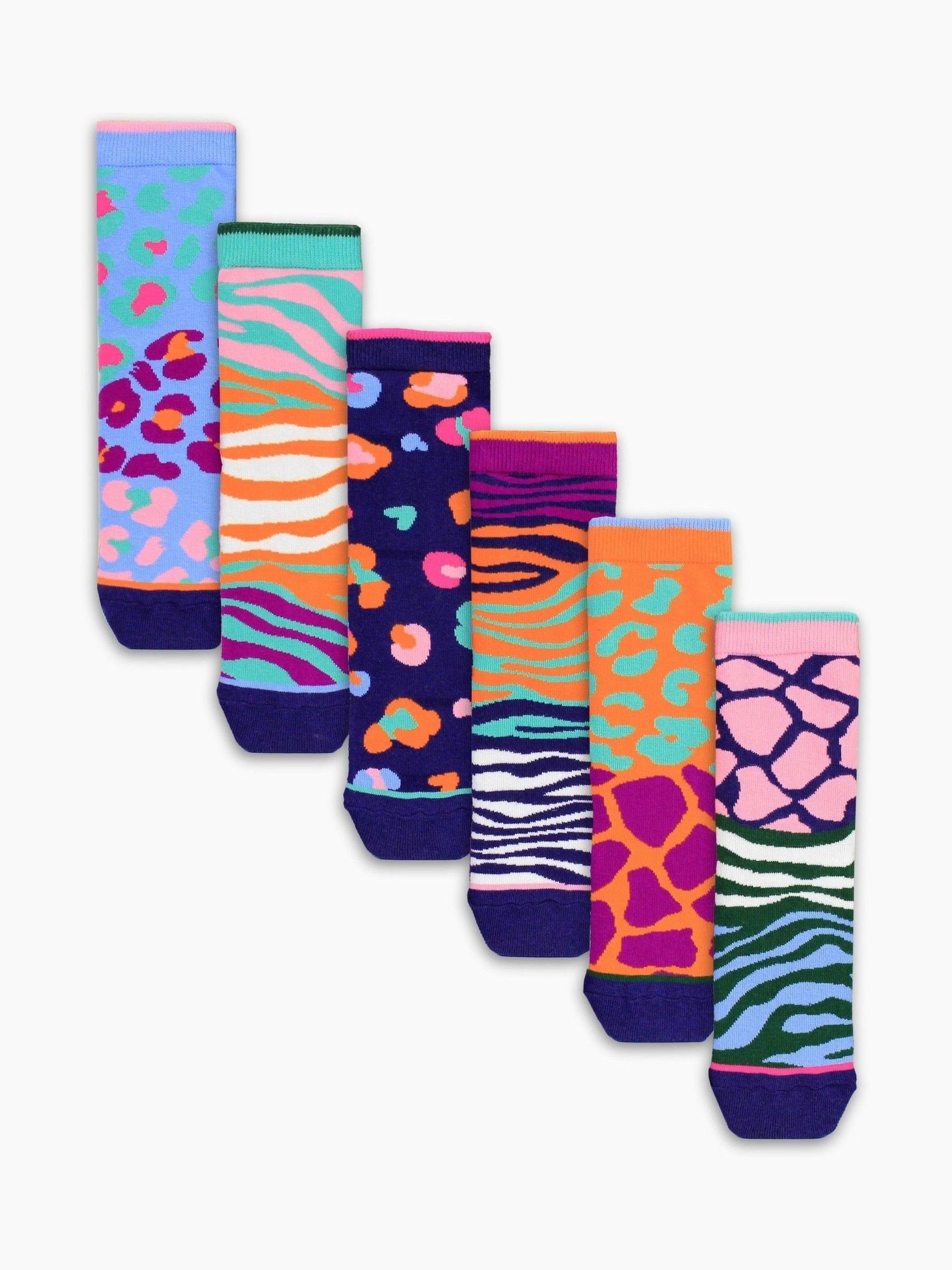 United Odd Socks Spotty Ladies Socks 6 pack
