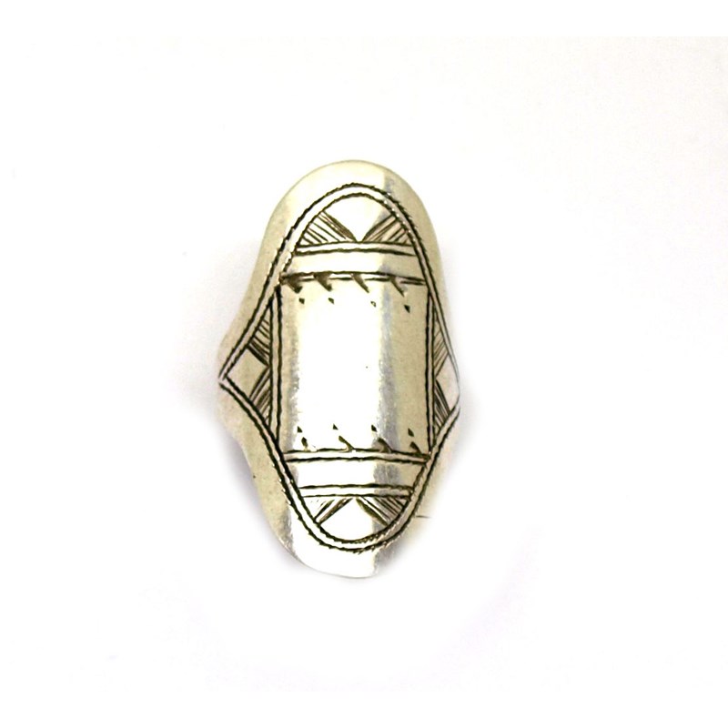 Bague Touareg longue navette