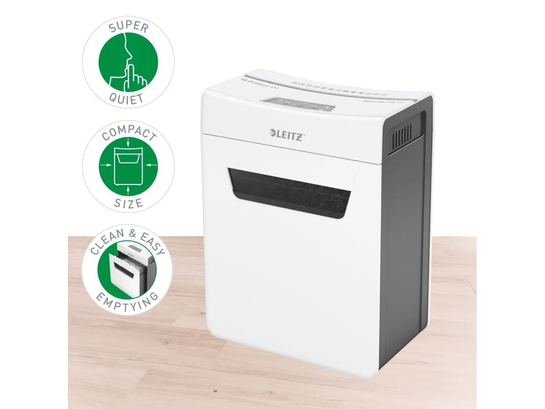Makulator Leitz IQ Protect Premium 4M mikromakulering (P-5)
