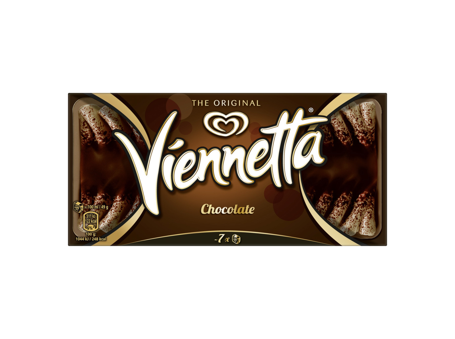 GELADO VIENNETTA CHOCOLATE 650ML