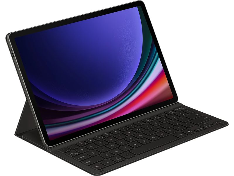 Samsung Tablet Tastatur Cover Slim Galaxy Tab S9/ S9 FE QWE Tastaturcover für das Samsung Galaxy Tab S9/S9 FE