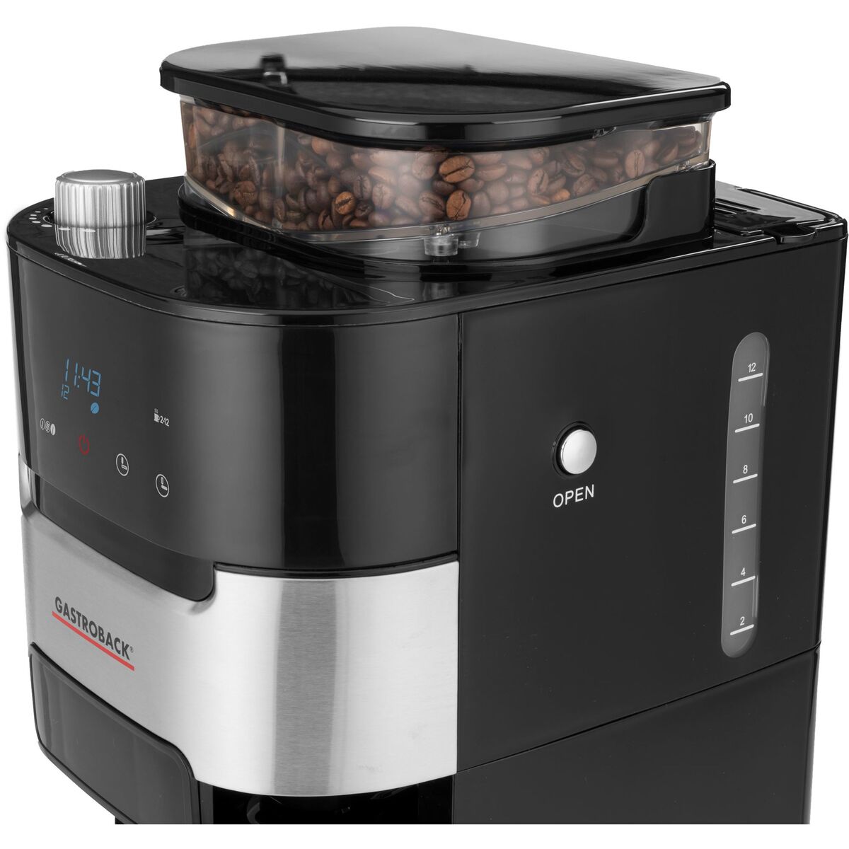 Grind & Brew Pro kaffetrakter med innebygd kvern