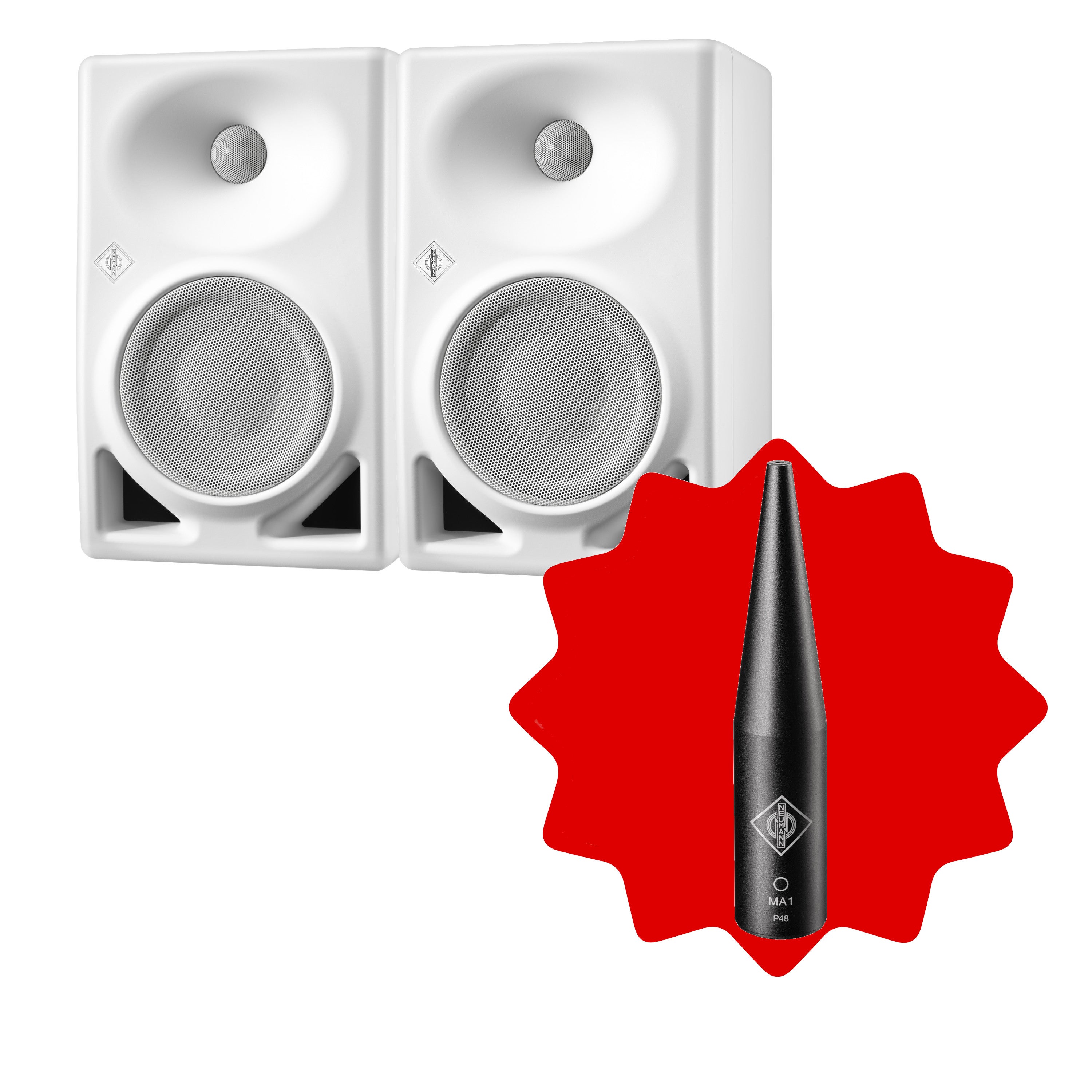 Neumann KH 120 II W set met MA 1 meetmicrofoon