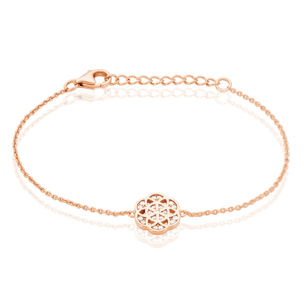 Bracelet Enoch Argent Blanc Oxyde De Zirconium