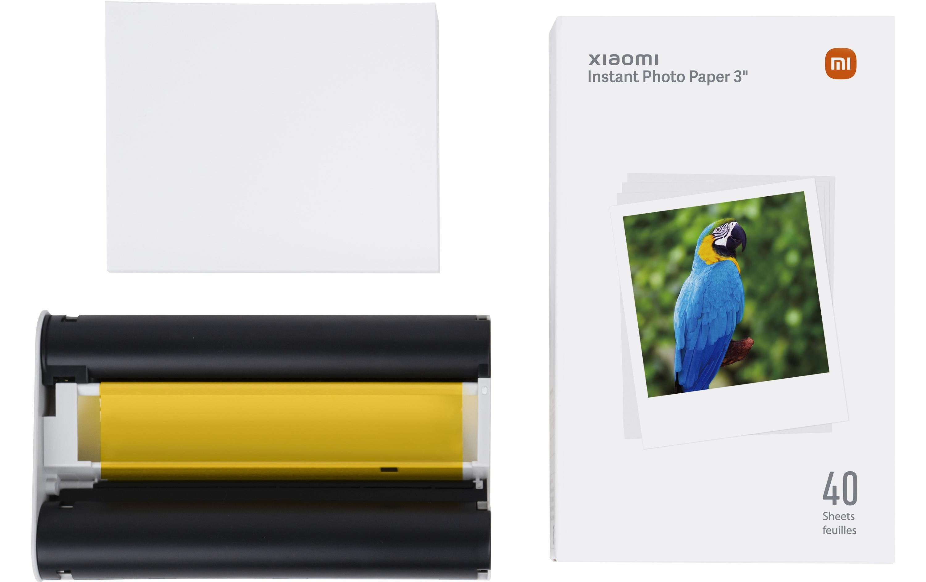 Fotodrucker Instant Photo Printer 1S Set Weiss<br>Portabler Mini-Fotodrucker