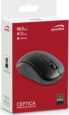 Speedlink - Trådløs Mus - Ceptica - 1600 Dpi