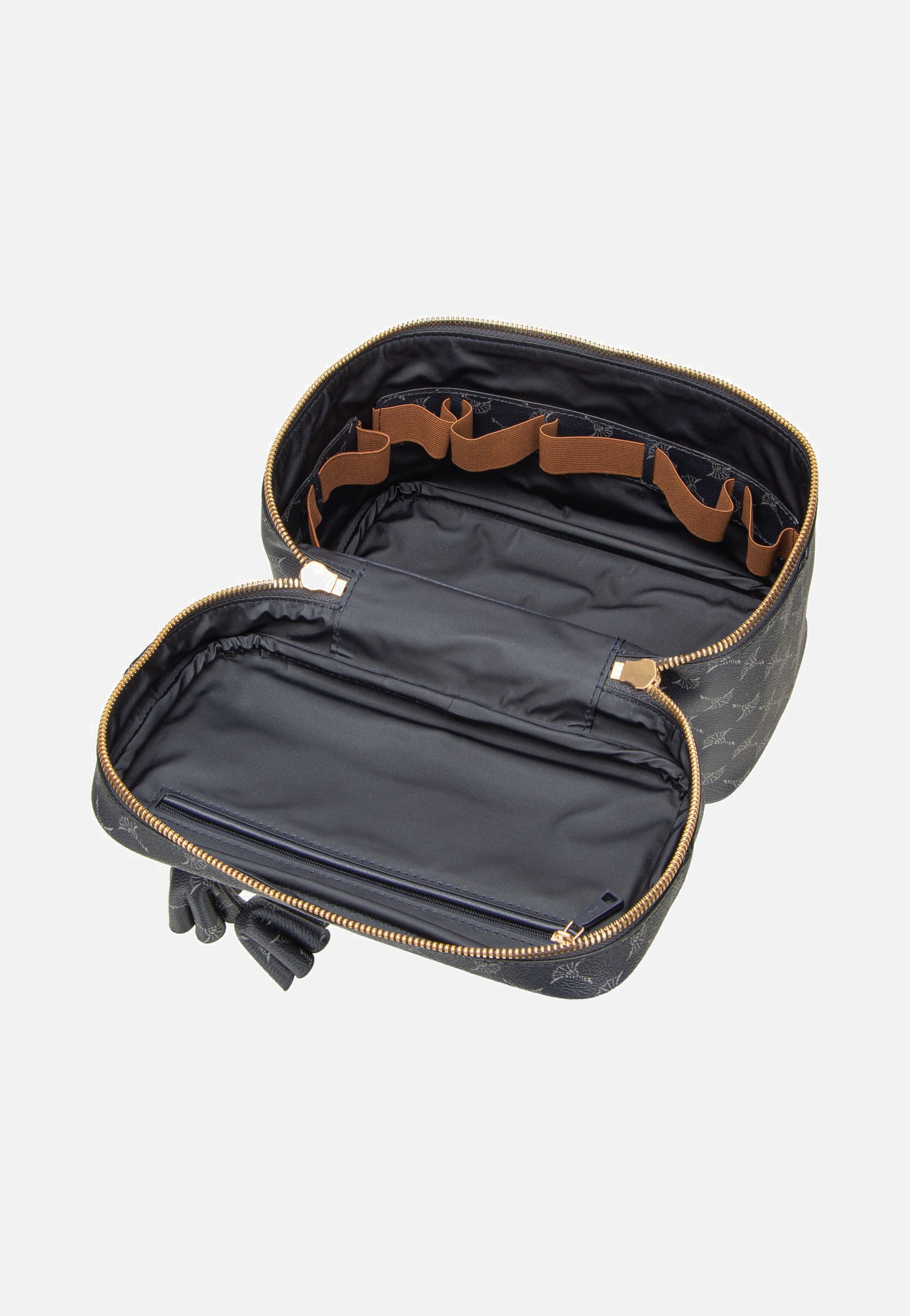 Cortina 1.0 Flora Washbag MHZ Dark Navy - Kulturbeutel