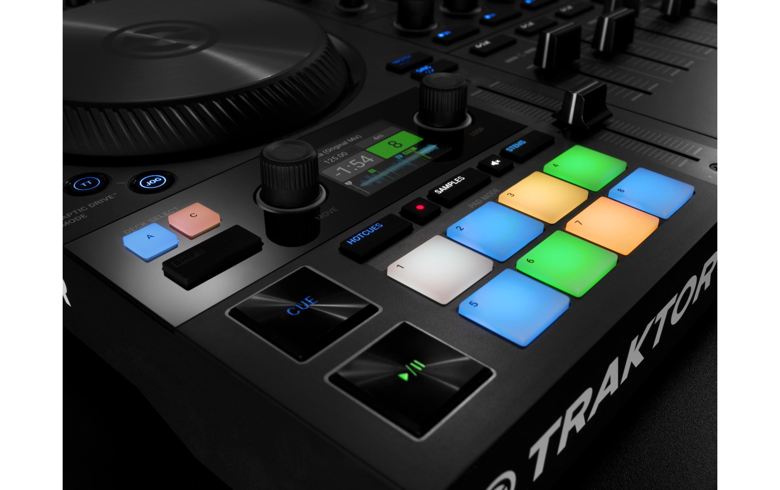 DJ-Controller Traktor Kontrol S4 MK3<br>4-Kanal DJ-System mit «Haptic Drive»