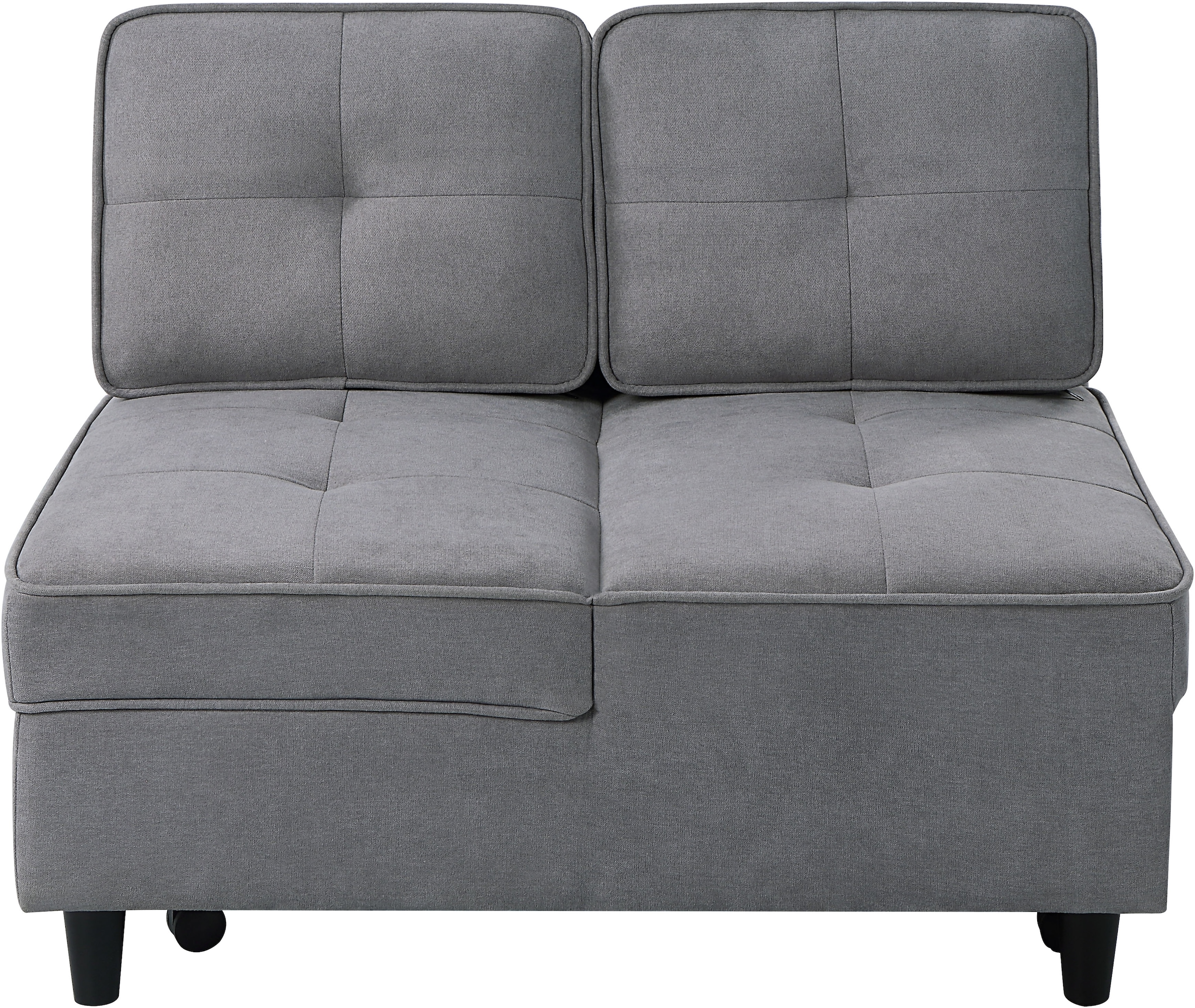 ATLANTIC home collection Schlafsofa »Freddy« wandelbar zum Loungesessel, Relaxliege und Gästebett, inkl. Kissen