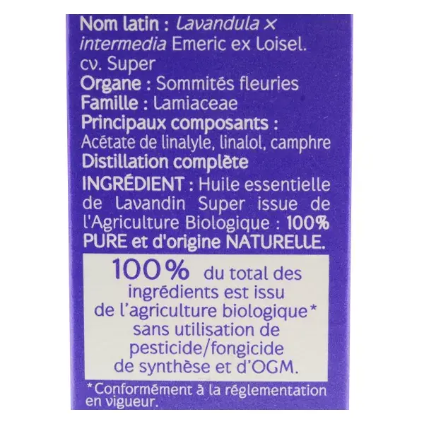Óleo Essencial Super Lavandim Orgânico Naturaactive 10ml