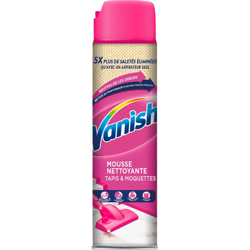 Vanish Powermouss tapis et moquette - Aérosol 600 ml