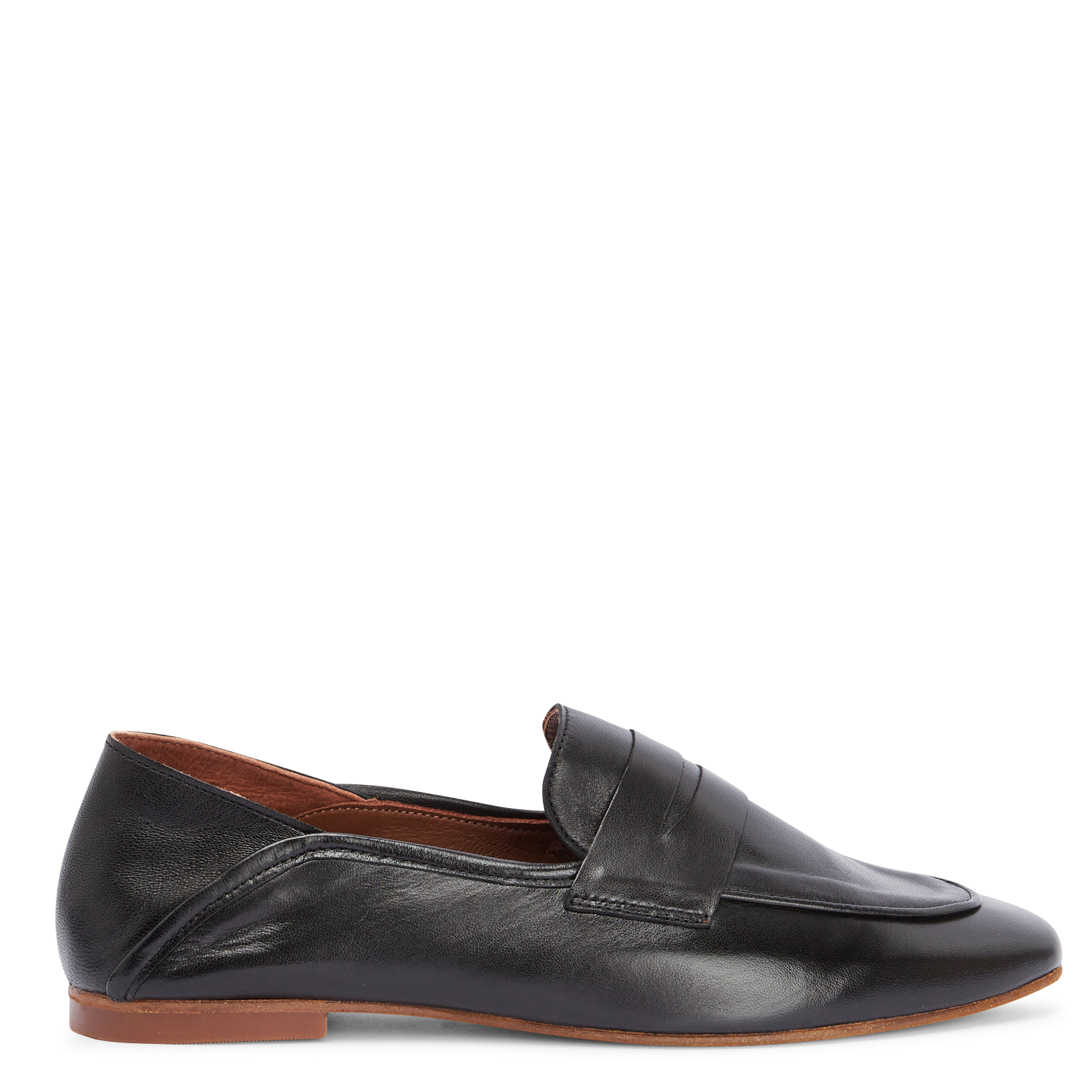 LINDSAY - Mocassins en cuir | Noir