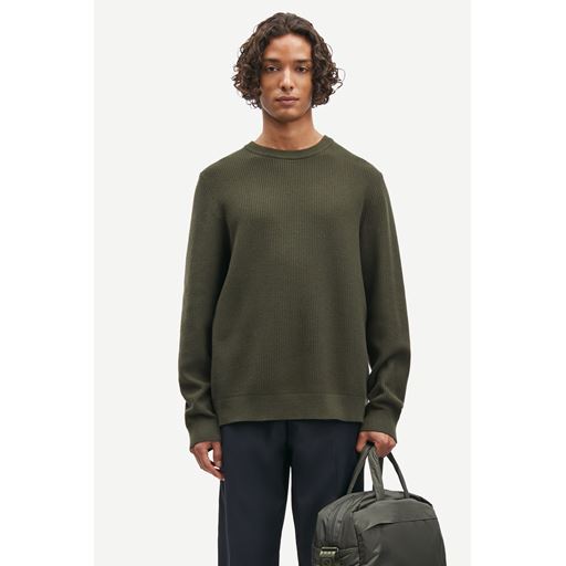 Samsøe Samsøe Sadem Sweater, Forest Night, M