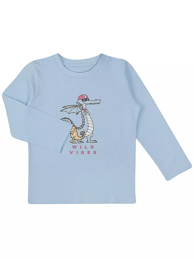 TOM TAILOR  Jungen Langarmshirt  hellblau