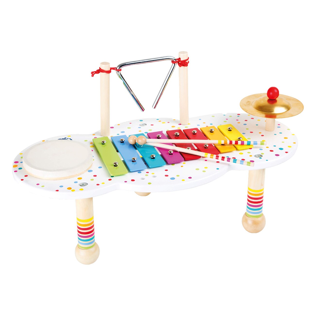 Smallfoot Musiktisch Sound 10385 Mehrfarbig Kinderinstrument