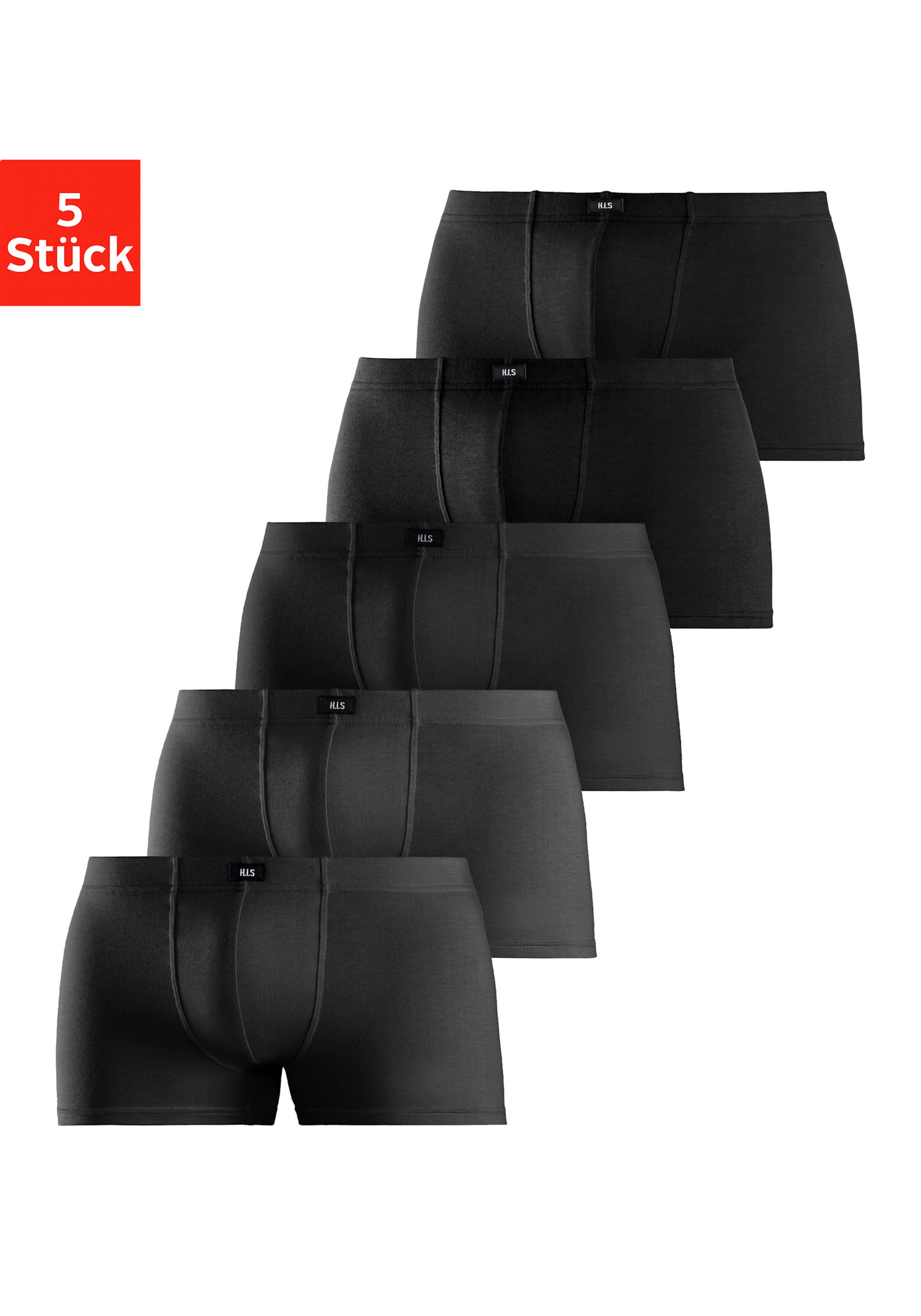 H.I.S Boxer in schwarz