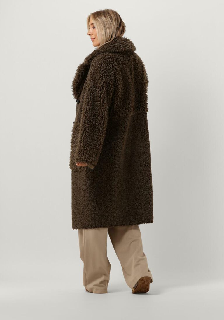 BEAUMONT groene beaumont teddy jas jan