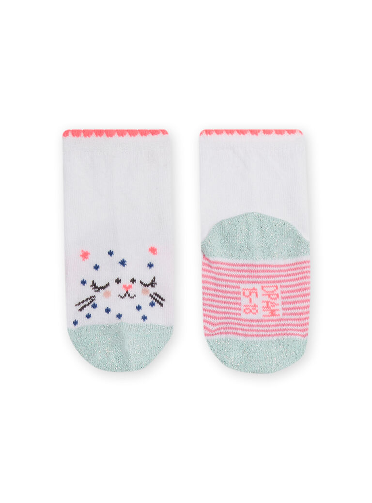 Chaussettes motifs chats bébé fille