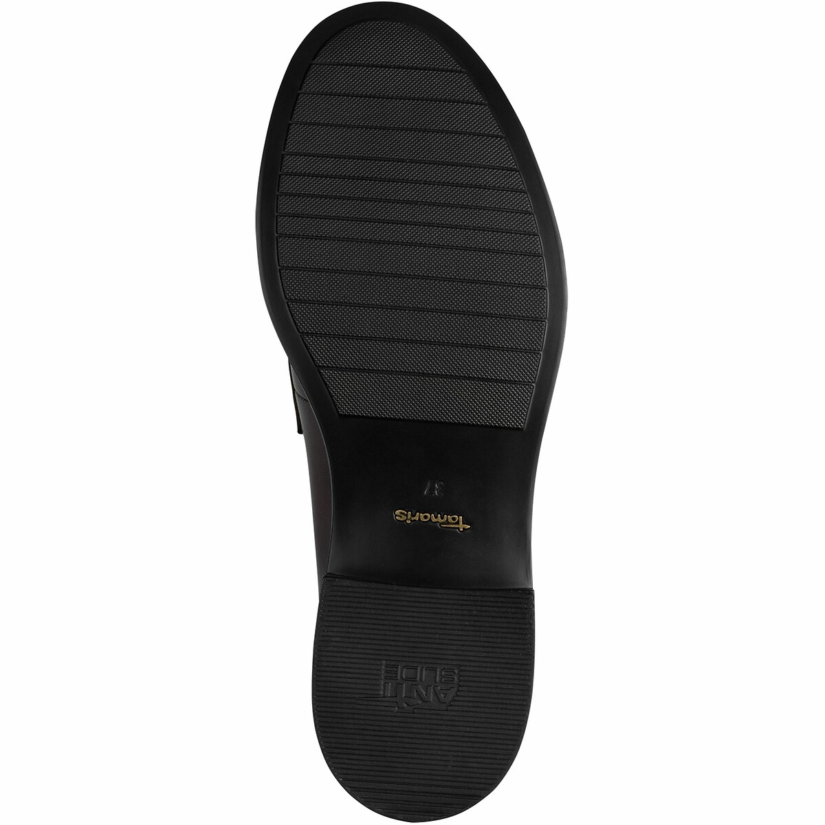 TAMARIS<br>Mocassins Penny em Leer