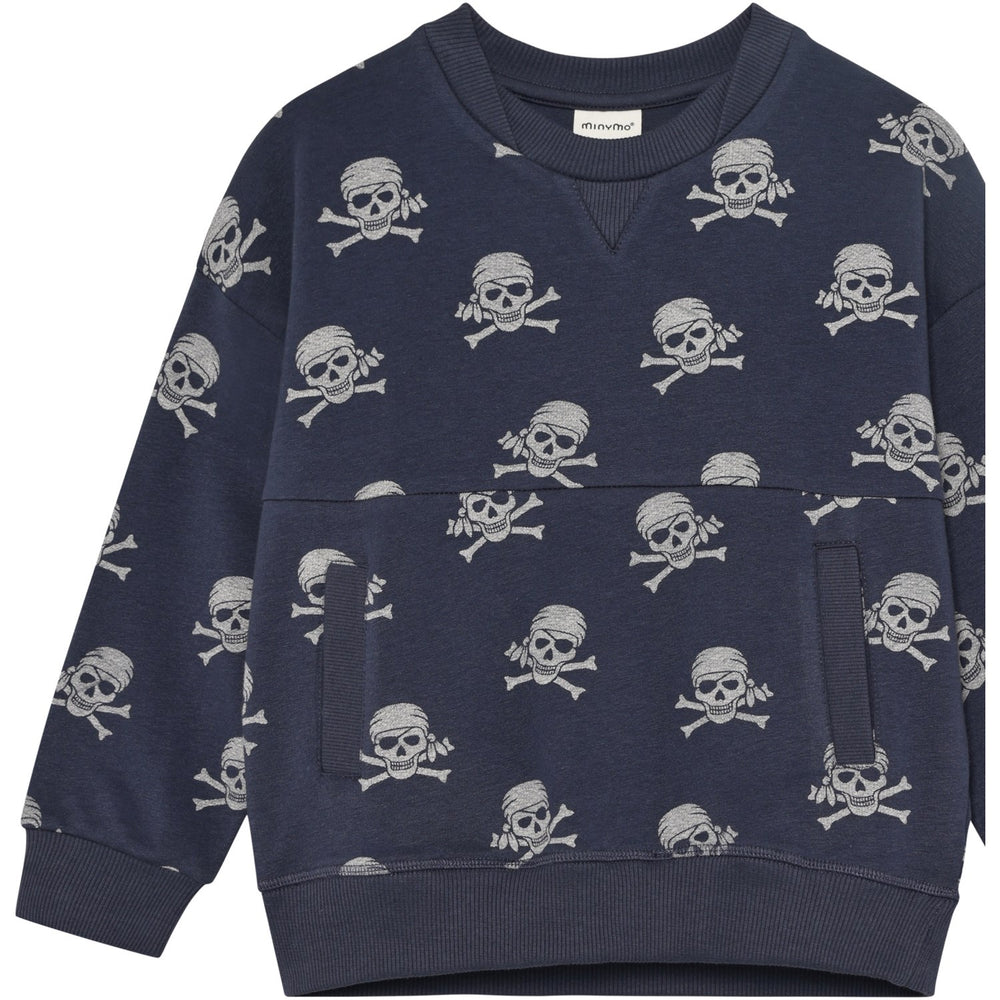 Køb Minymo Odyssey Gray Sweatshirt Ls Aop