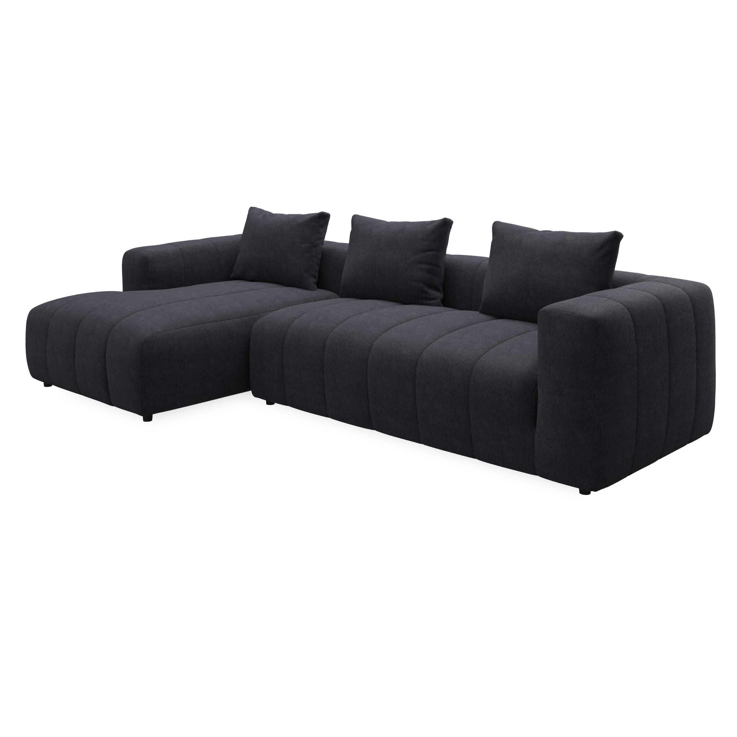 Ingvar venstrevendt sofa med chaiselong