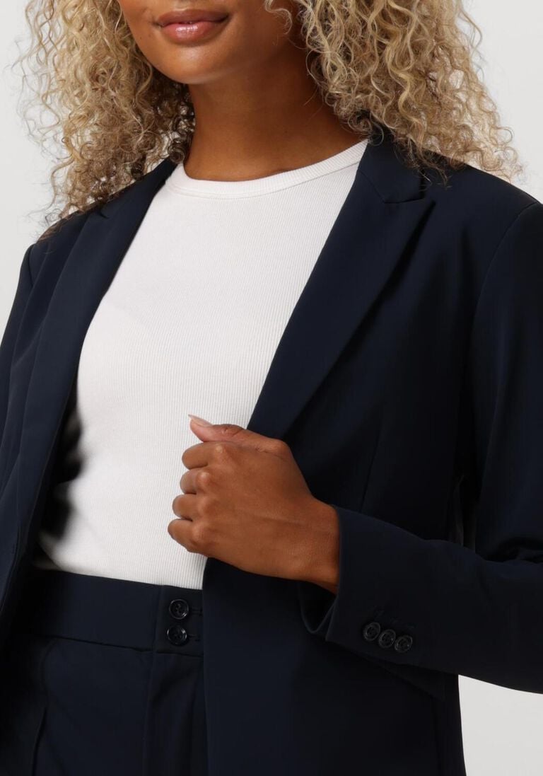 donkerblauwe mos mosh blazer mmblake izzy blazer