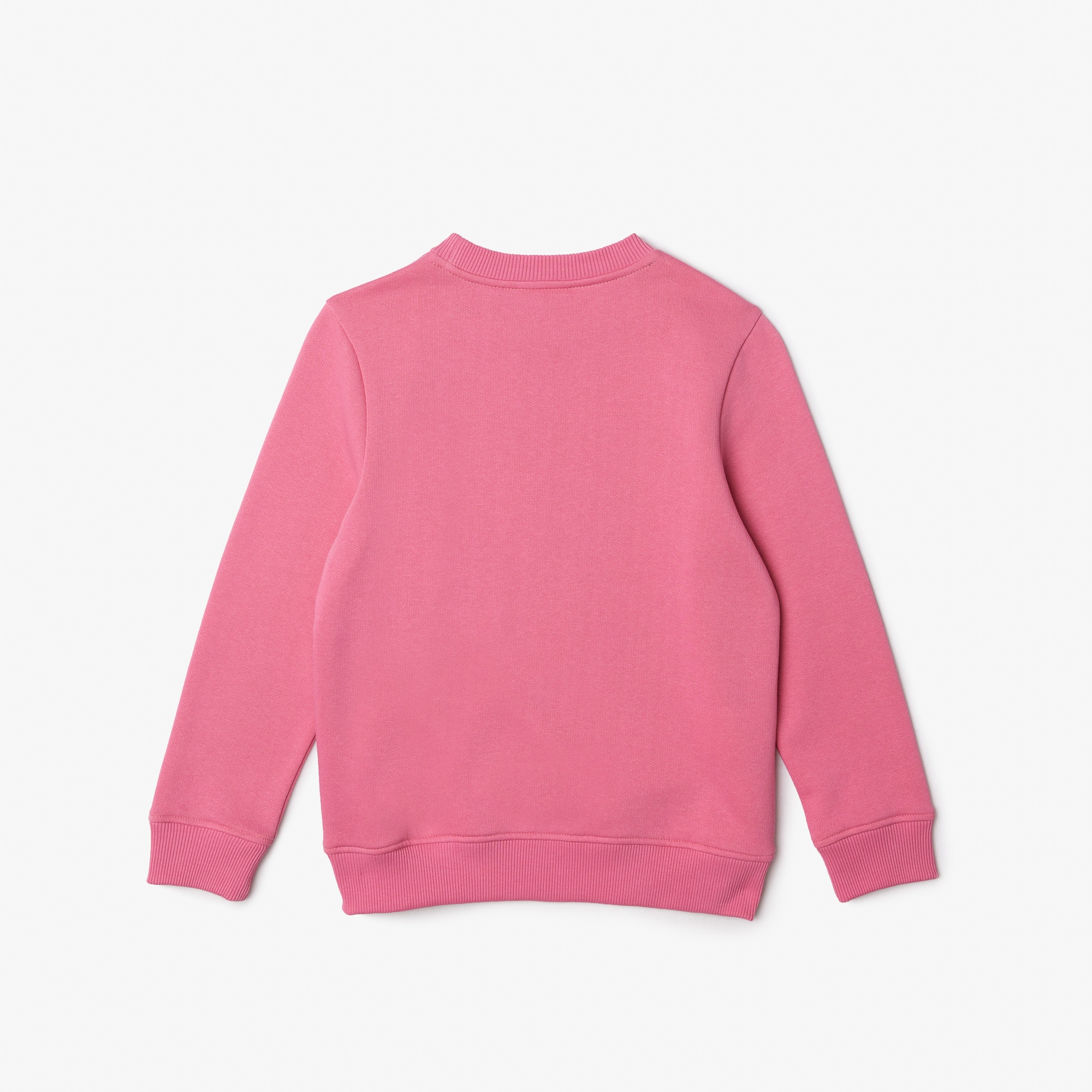 Sweatshirt enfant Lacoste en molleton de coton biologique Pullovers & Sweatshirts - Rose - Lacoste - Enfant