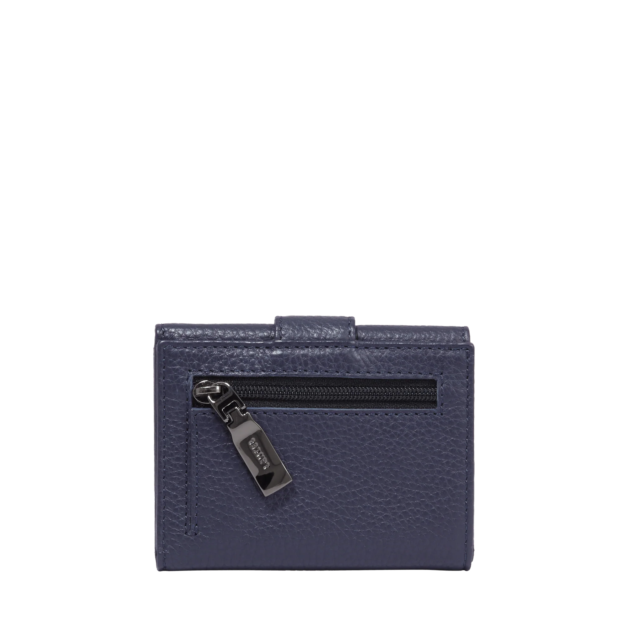 Compact coin/CC wallet Come de Lancel-Bleu Marine