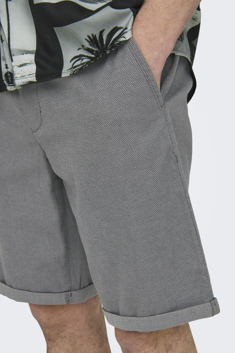 Only & Sons grijze heren korte broek