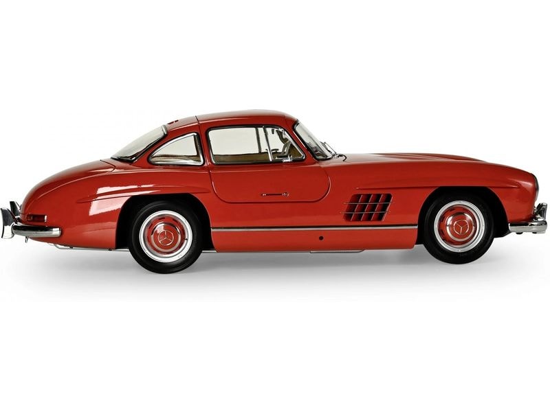 IXO Models Bausatz Mercedes 300 SL, Rot 1:8 Modellbausatz im Massstab 1:8