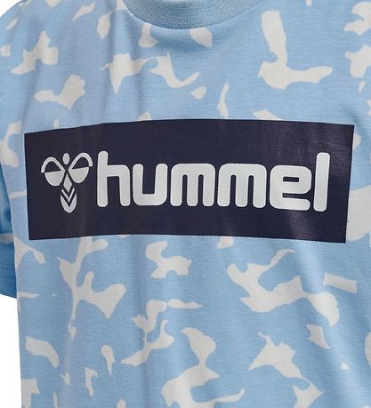 Hummel T-Shirt - hmlCarter - Luftiges Blue