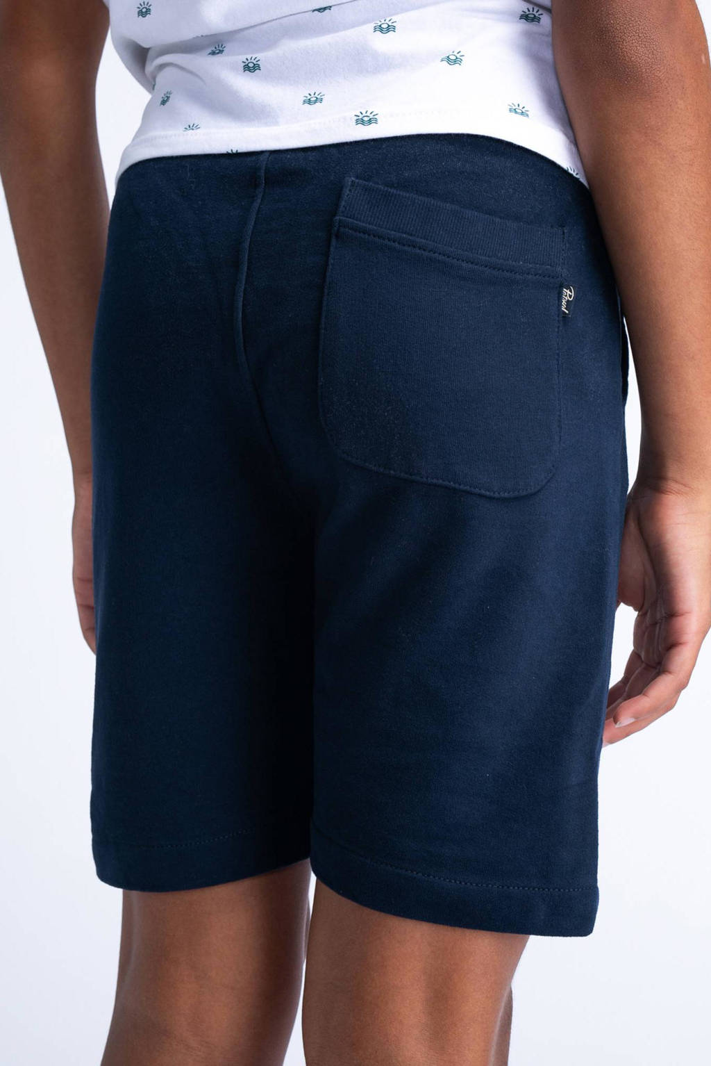 Petrol Industries sweatshort navy/oranje