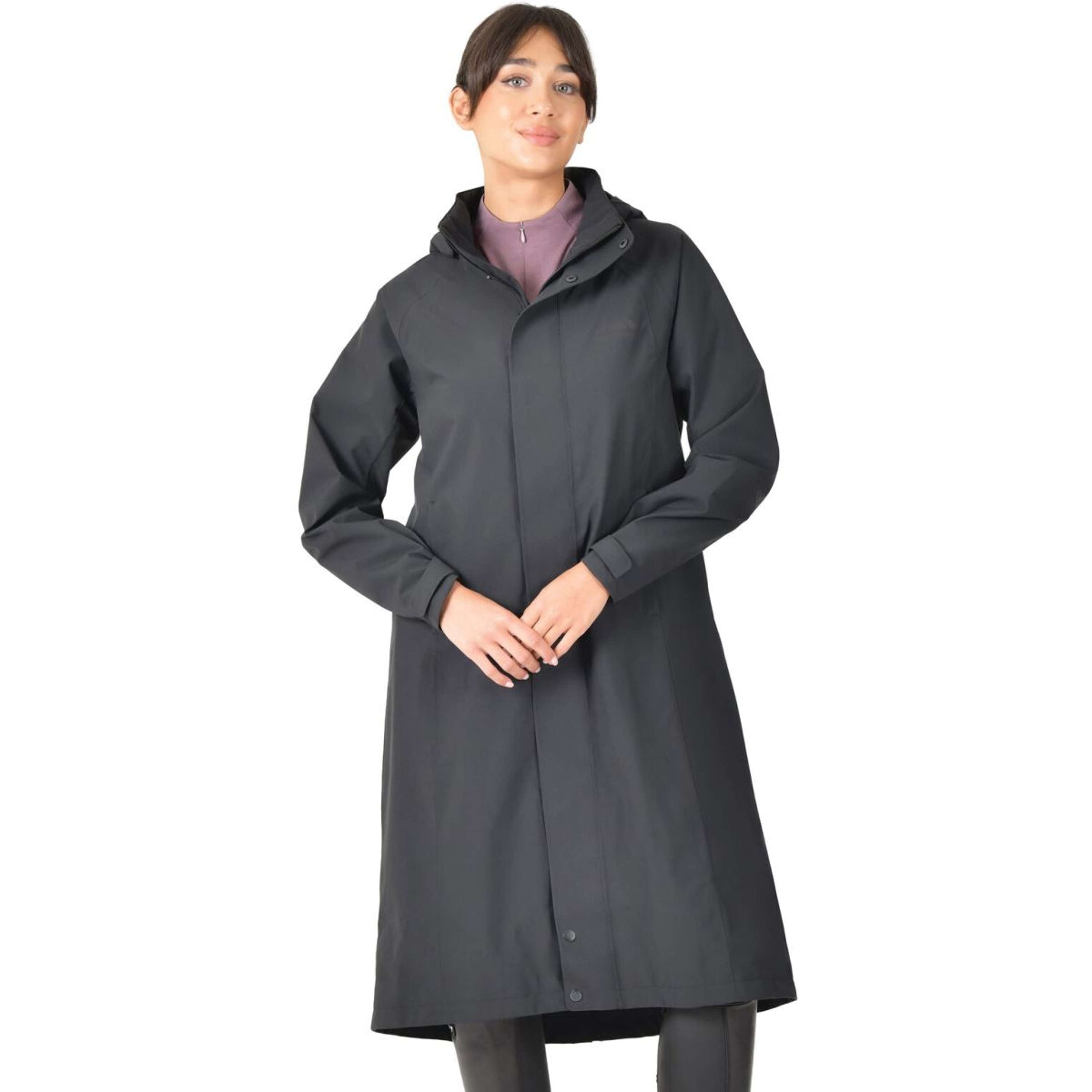 WeatherBeeta Lange Jas Windbreaker Longline Zwart