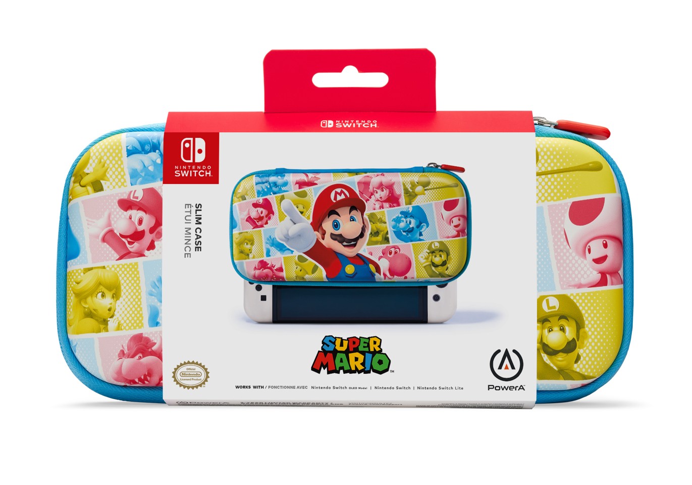 PowerA Slim Case - Photo Booth Mario (Nintendo Switch)