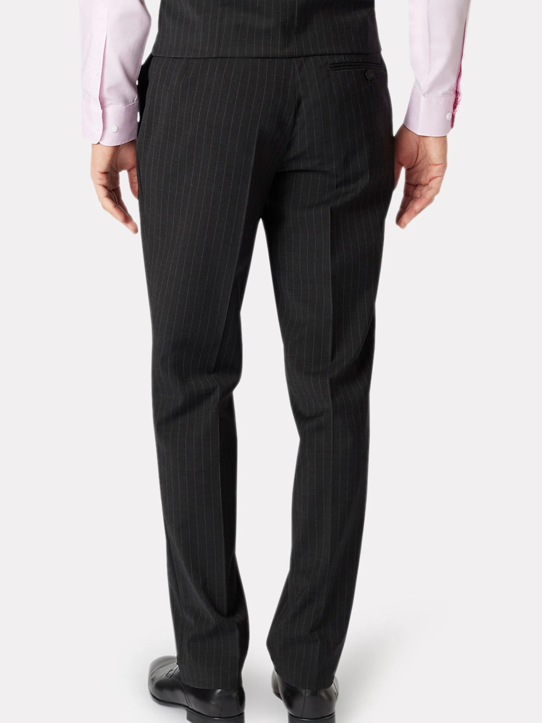 Zwart grijs - Brook Taverner Avalino Fit Trousers