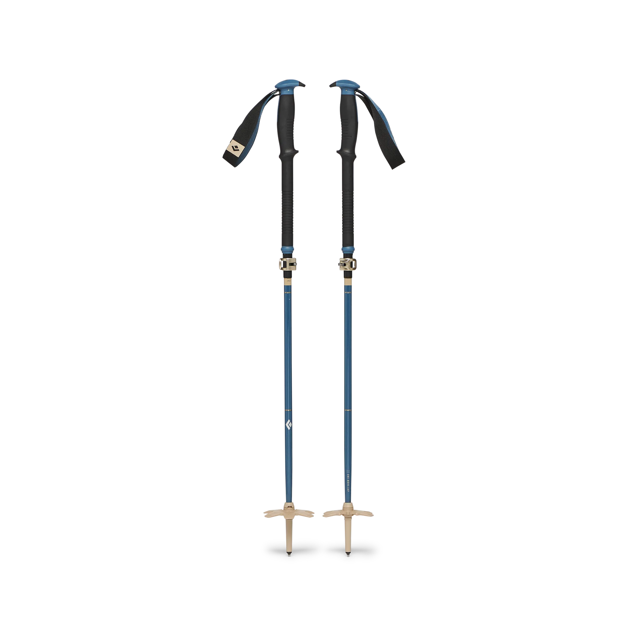 Black Diamond Traverse Compactor Ski Poles Creek Blue