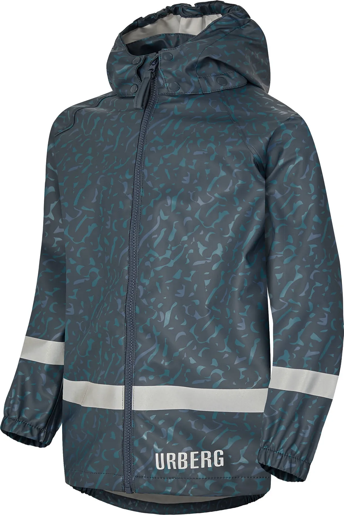 Urberg Kids' Malme PU Rain Set Midnight Navy
