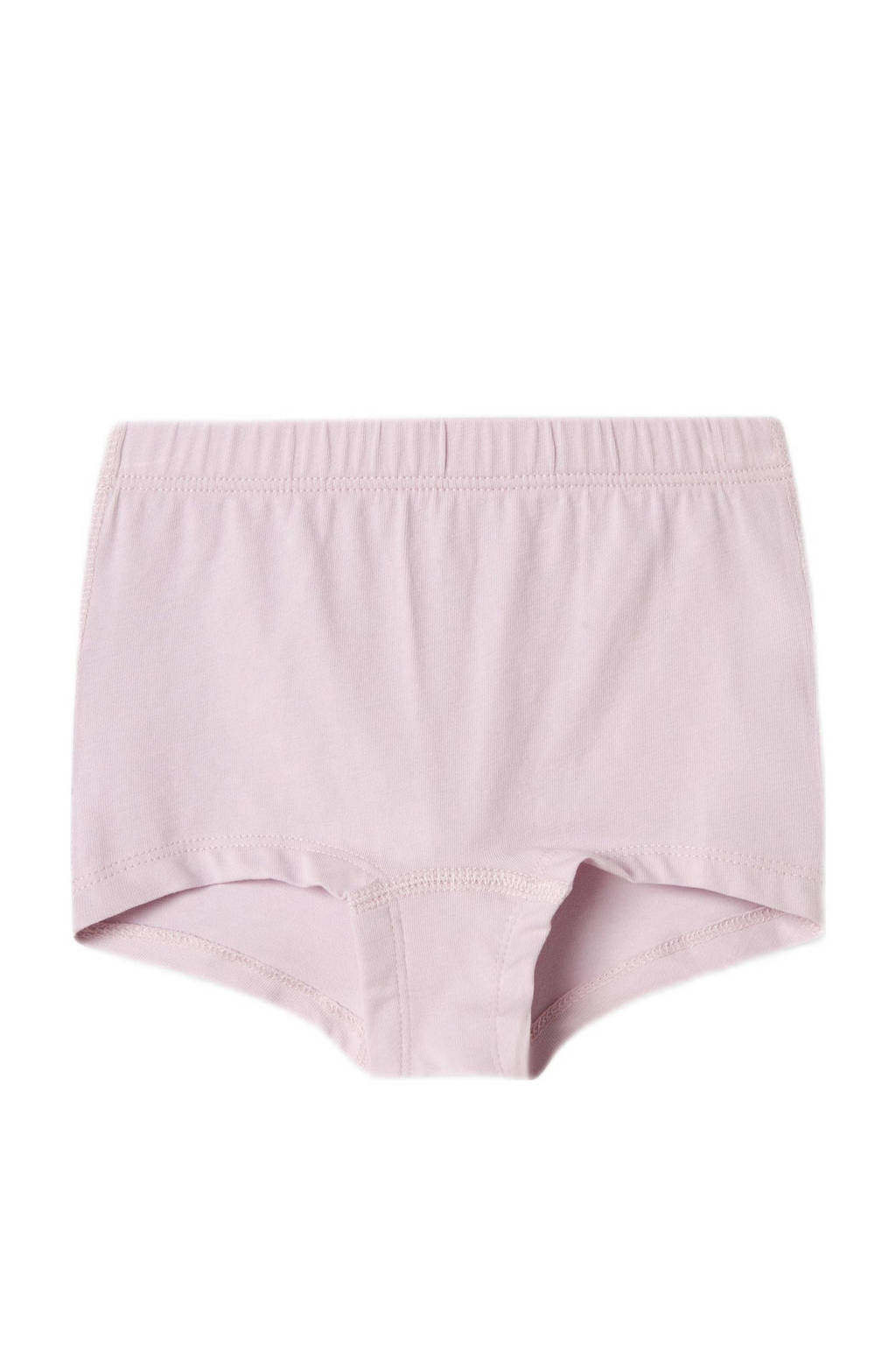 short - set van 3 met vlinders roze/mauve/ecru