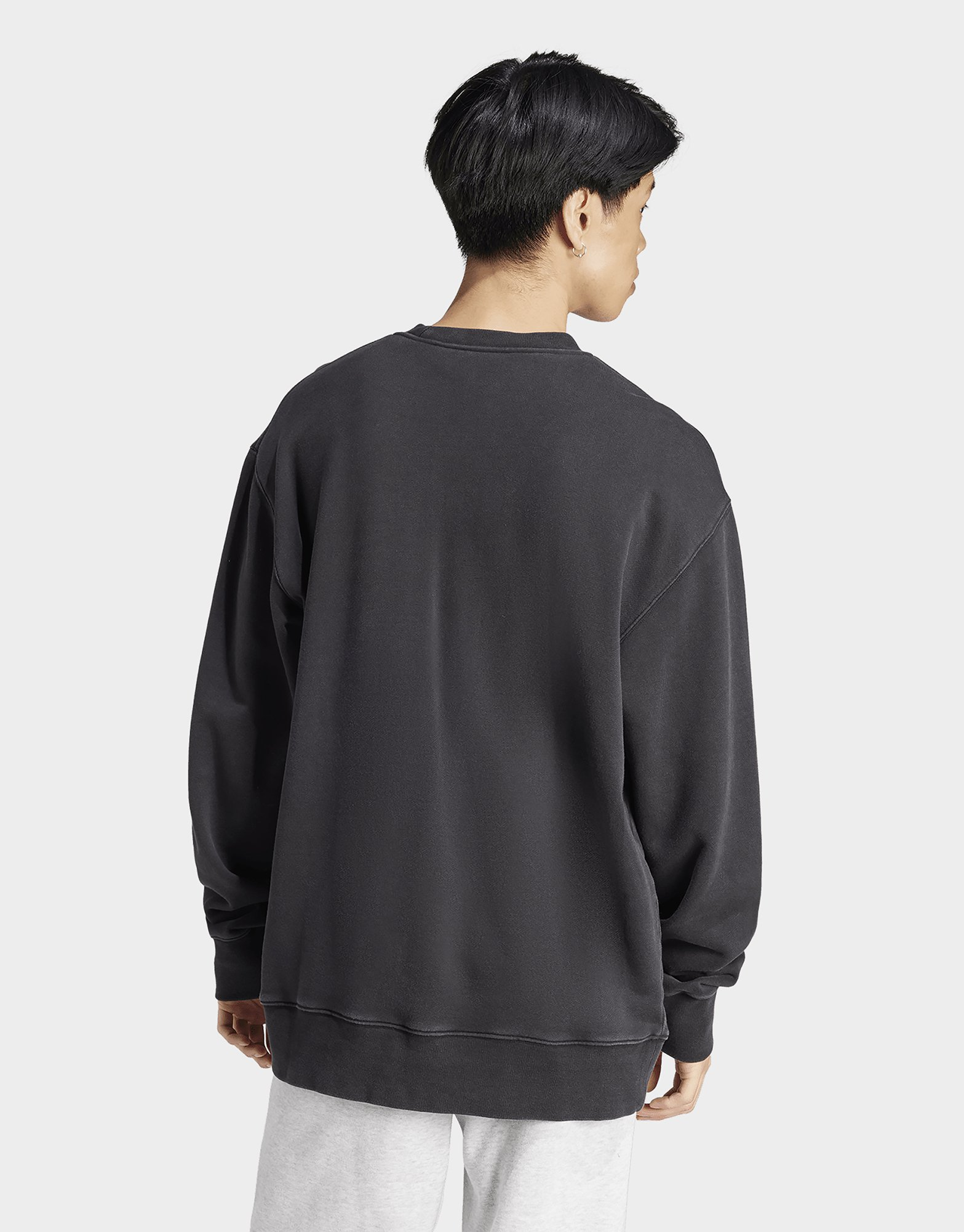 adidas Sweat-shirt ras-du-cou Trèfle ajouré Adicolor