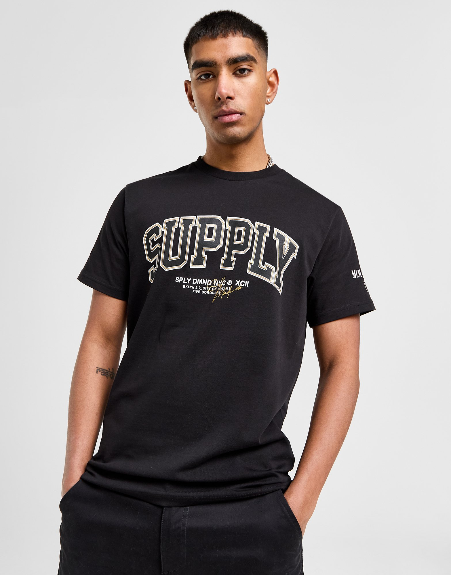 Supply & Demand T-shirt Ring Homme