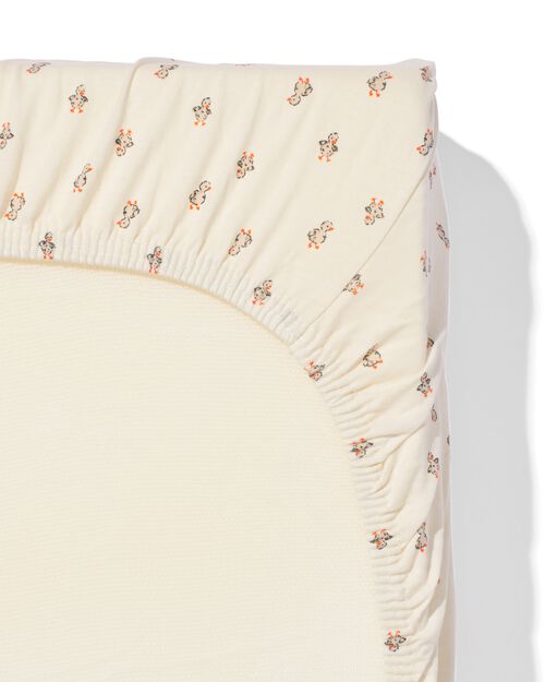 drap-housse pour lit d’enfant 60x120 canards