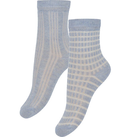 Minymo Socken - 7er-Pack - Winter Sky m. Muster