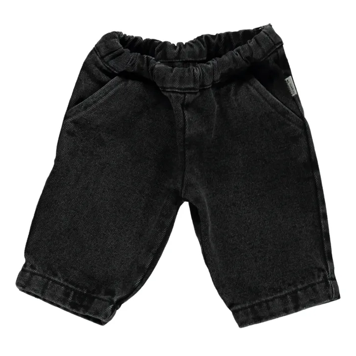Poudre Organic Pantalon Pomelos | Denim noir