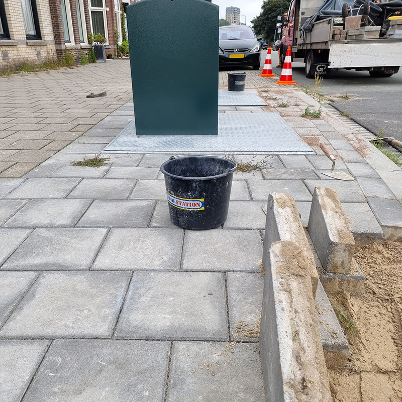 Gripline bouwemmer 12L
