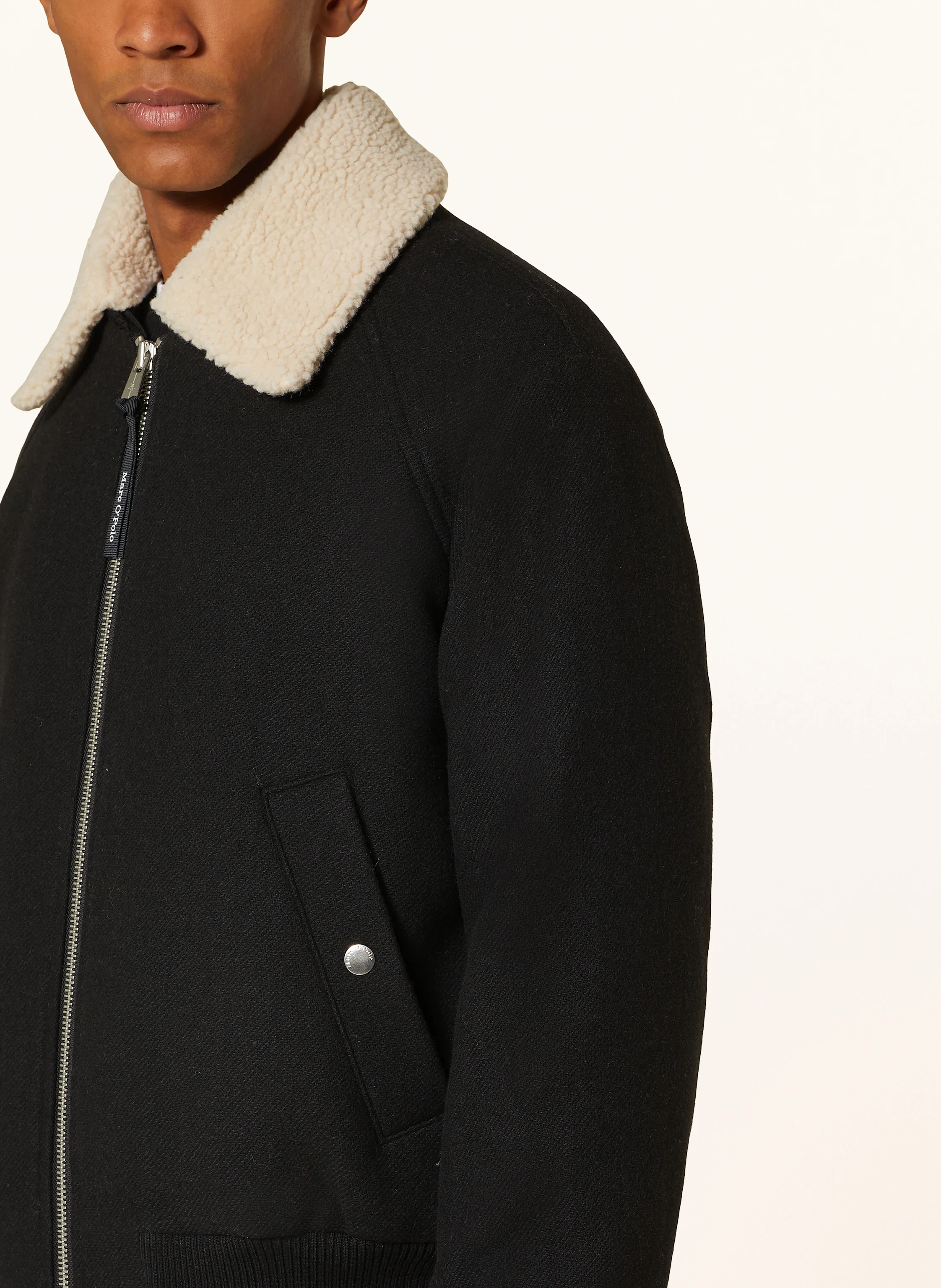 Marc O'Polo Blouson mit Kunstpelz