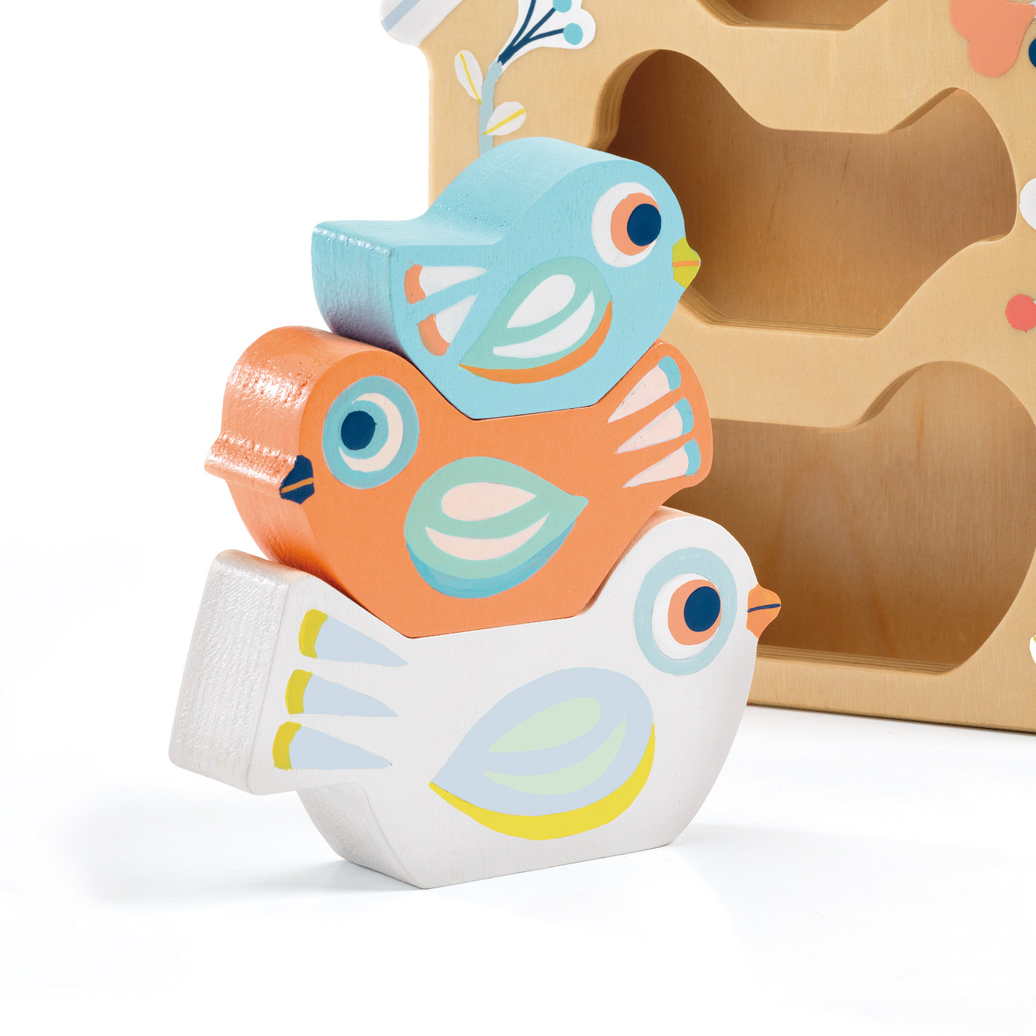 Djeco BabyBirdi Vormen en Sorteren
