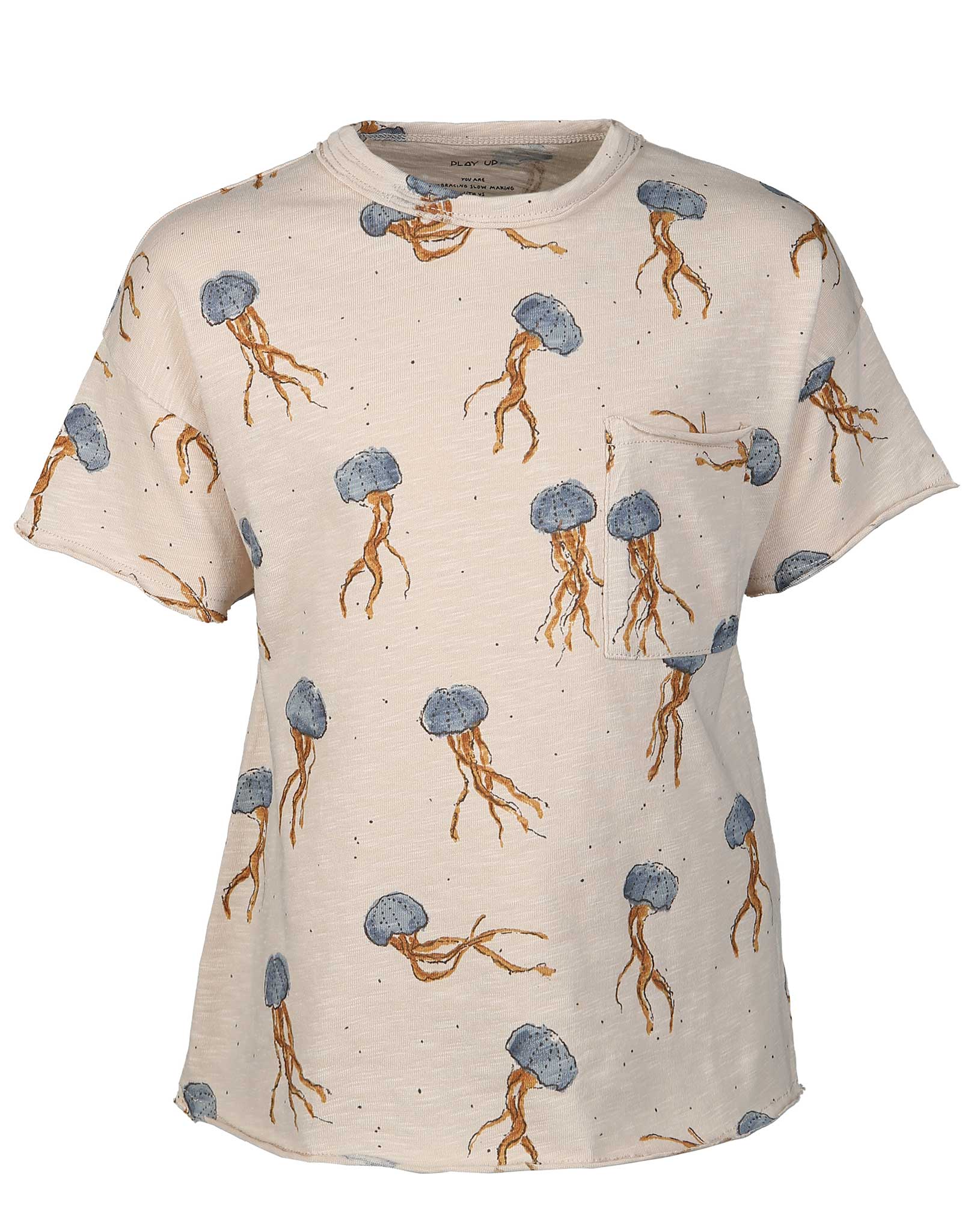 T-Shirt QUALLEN in beige