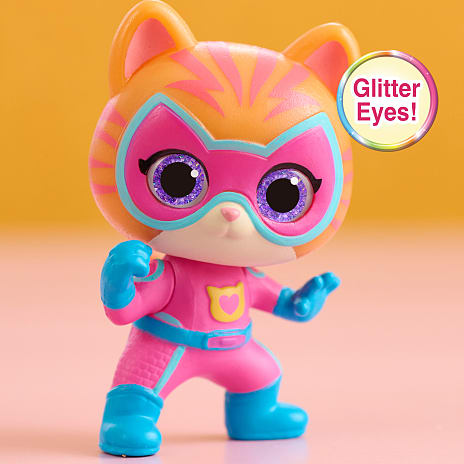 Disney Junior SuperKitties figur 4-5,5 cm - flere varianter - assorteret