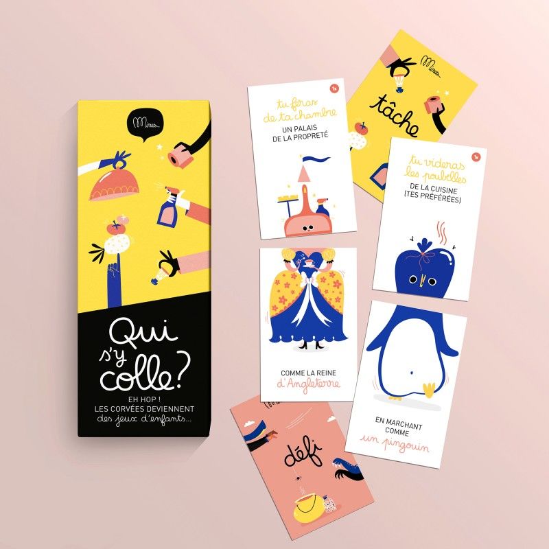 Jeu Qui s'y colle Minus Editions