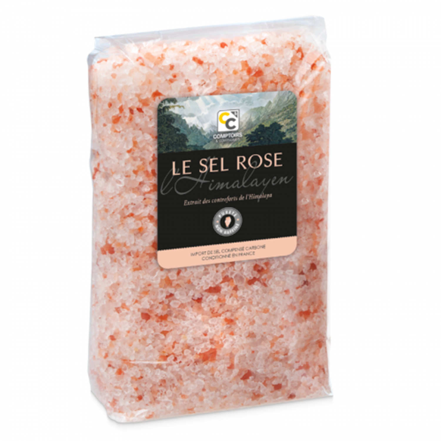 Sel rose de l'Himalaya 1kg